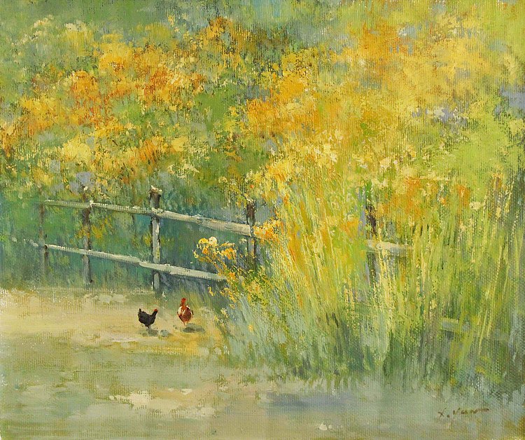 艺品万家精品油画