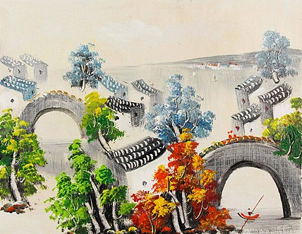 艺品万家精品油画