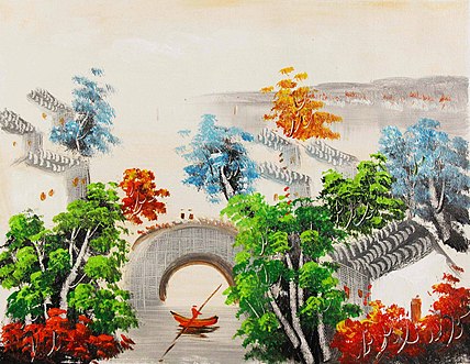 艺品万家精品油画