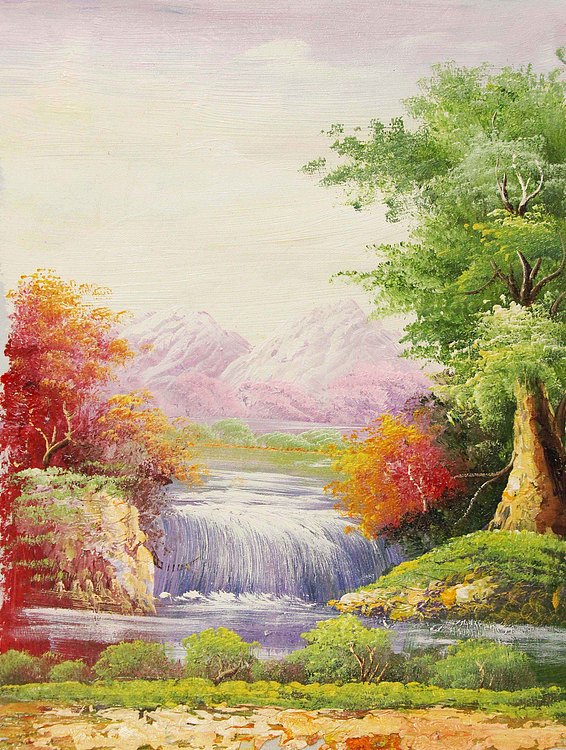 艺品万家精品油画
