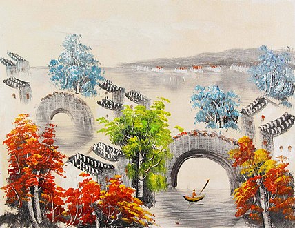艺品万家精品油画