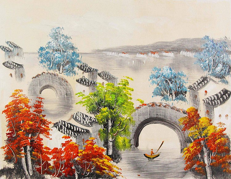 艺品万家精品油画