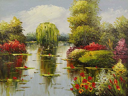 艺品万家精品油画