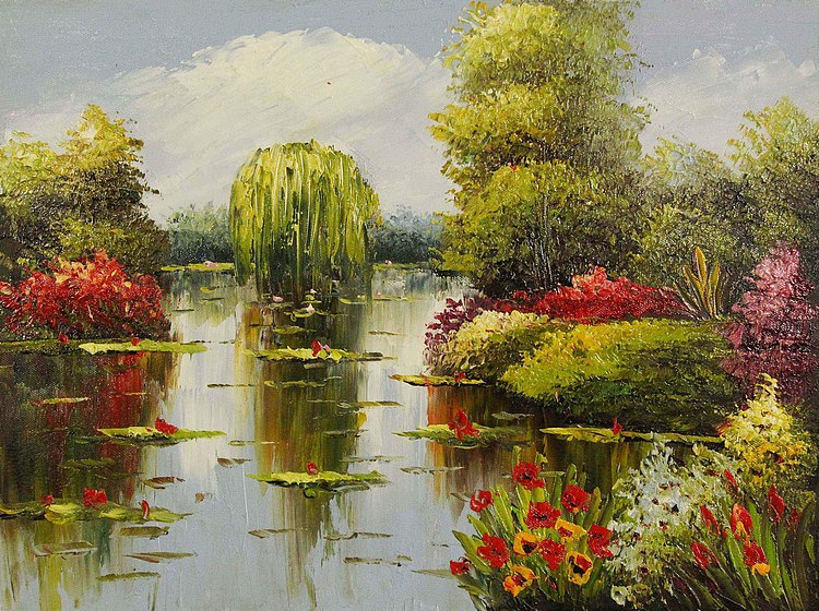 艺品万家精品油画