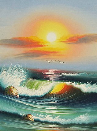 艺品万家精品油画