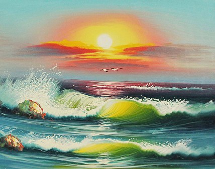 艺品万家精品油画