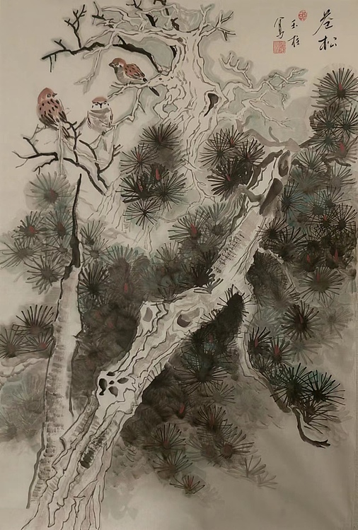 张玉柱 写意花鸟