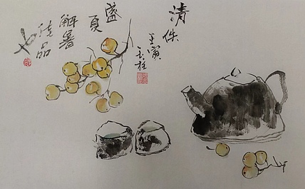张玉柱 写意花鸟