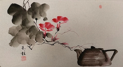 张玉柱 写意花鸟