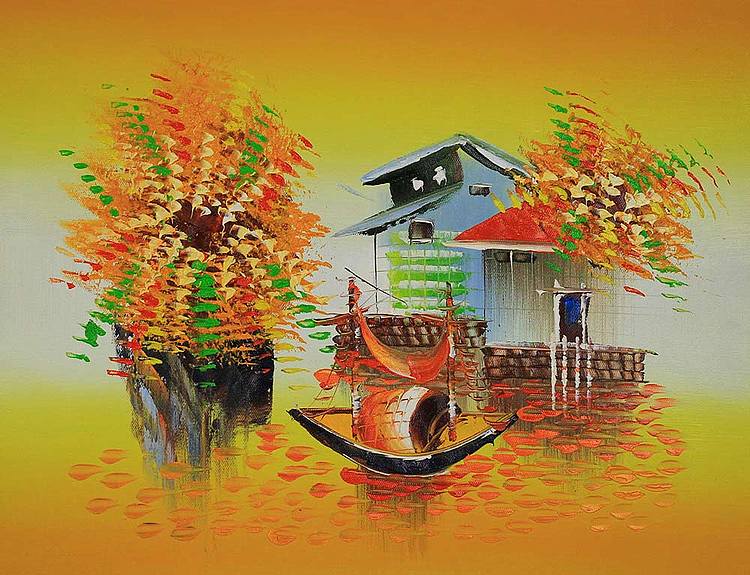 精品油画系列 当代艺术家