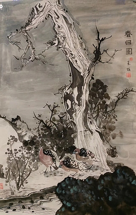 张玉柱 写意花鸟