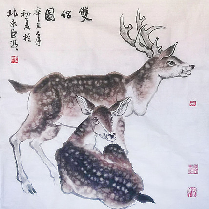 中国美术家协会会员，甘肃省国画院副院长巨潮教授