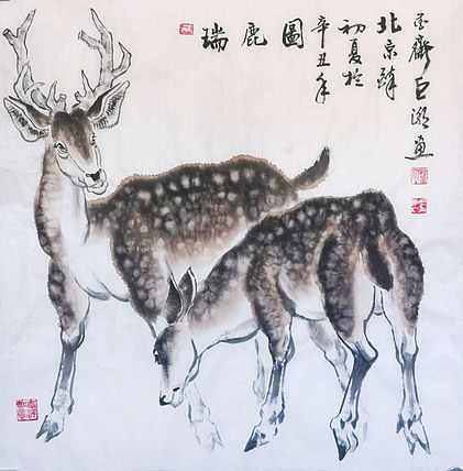 中国美术家协会会员，甘肃省国画院副院长巨潮教授