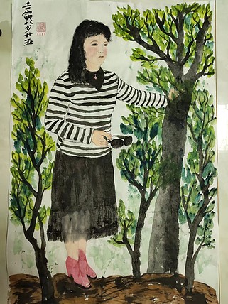 江秋月 温婉女孩