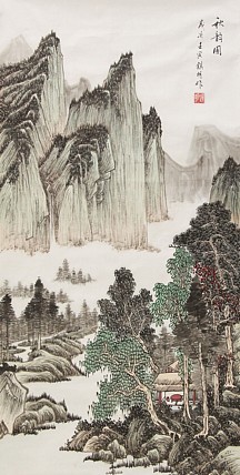 岭南画派  王镇明 精品山水