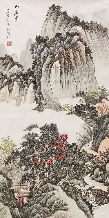 岭南画派  王镇明 精品山水