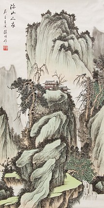 岭南画派  王镇明 精品山水