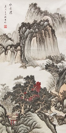 岭南画派  王镇明 精品山水