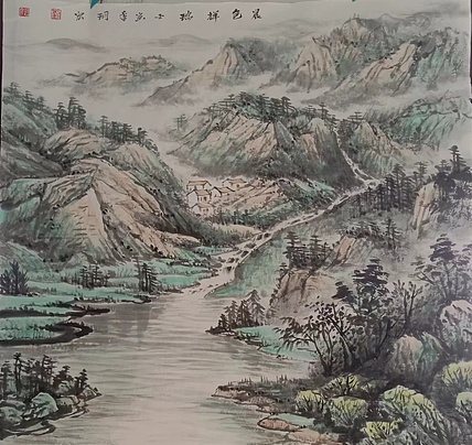 刘玥宏 晨色祥瑞