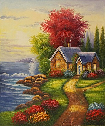 精品油画系列 当代艺术家