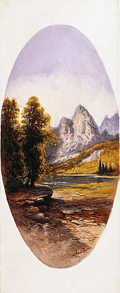 陈海宝 风景 油画
