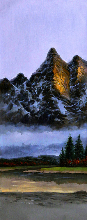 陈海宝 风景 油画