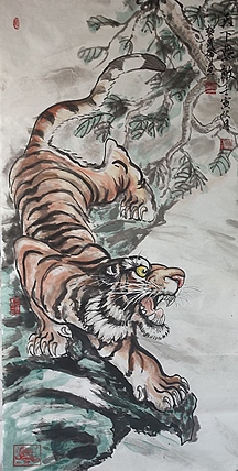 著名画家樊昆仑