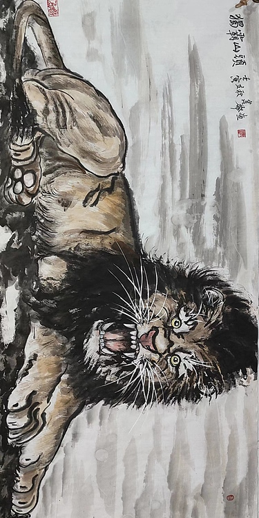 著名画家樊昆仑