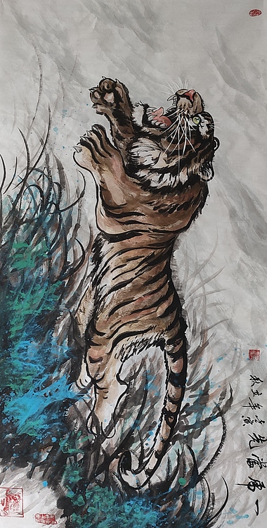 著名画家樊昆仑