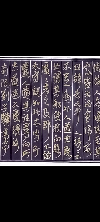 林烽 汉简草书，桃花源记