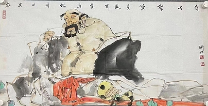 名家 中国美协会员，河北省美术家协会常务理事 陈卫健