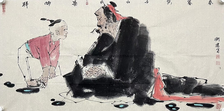 名家 中国美协会员，河北省美术家协会常务理事 陈卫健