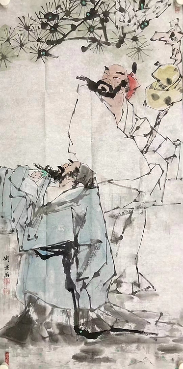 名家 中国美协会员，河北省美术家协会常务理事 陈卫健