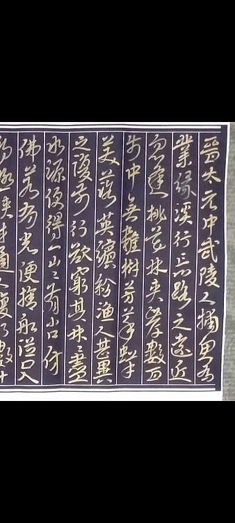 林烽 汉简草书，桃花源记