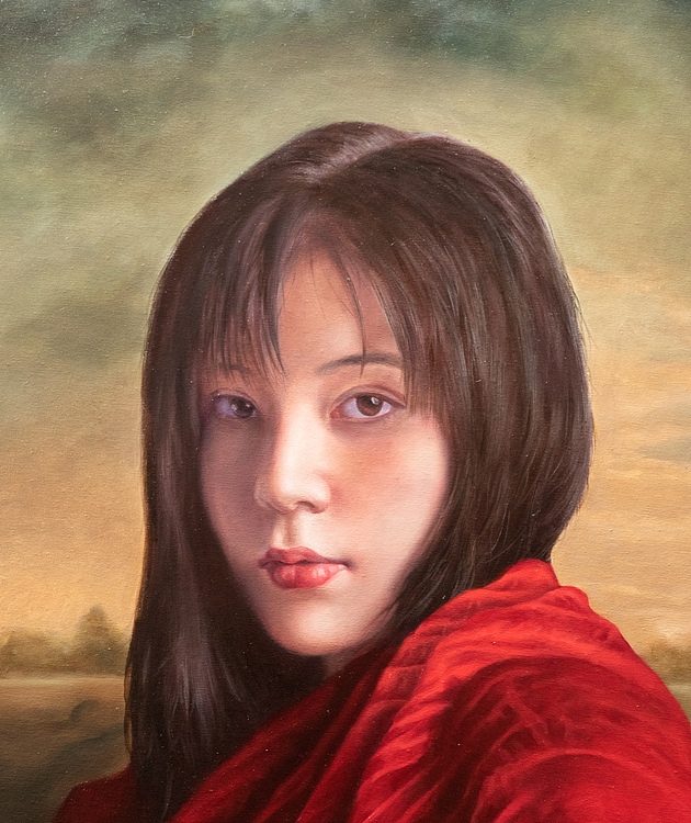 吴军国 红衣少女