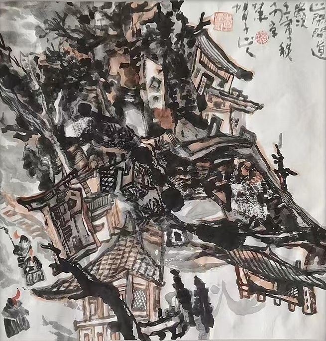 中美协会员、中國人民大學畫院中國書畫高研班導師 李建军