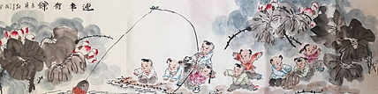 河北省美术家协会会员 侯同印 人物国画作品