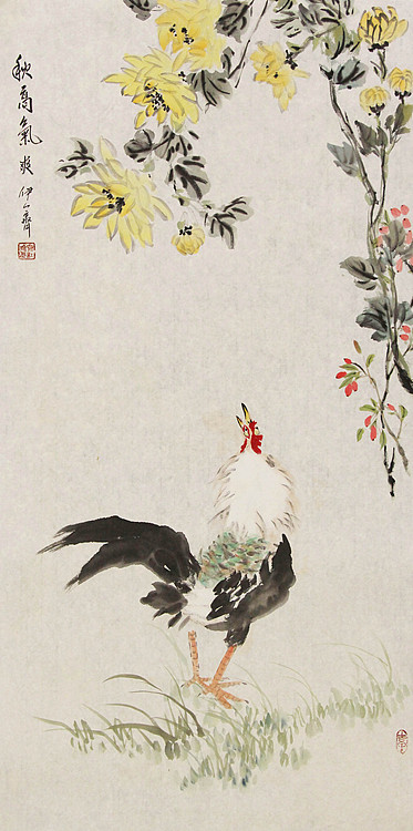 中国翰墨书画院理事 齐红玲 花鸟
