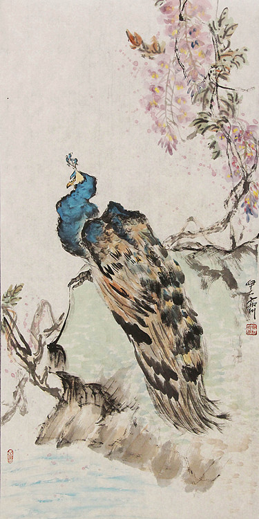 中国翰墨书画院理事 齐红玲 花鸟