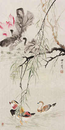 中国翰墨书画院理事 齐红玲 花鸟