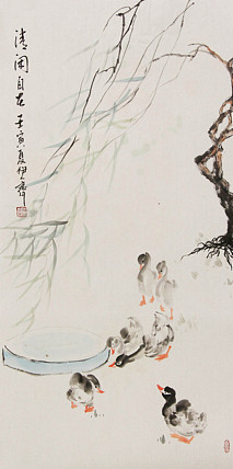 中国翰墨书画院理事 齐红玲 花鸟