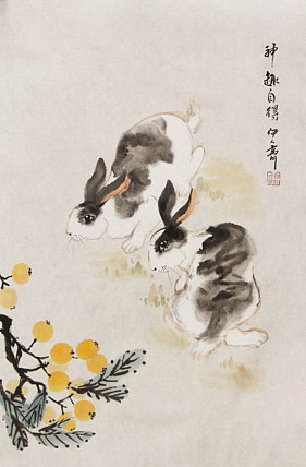 中国翰墨书画院理事 齐红玲 花鸟