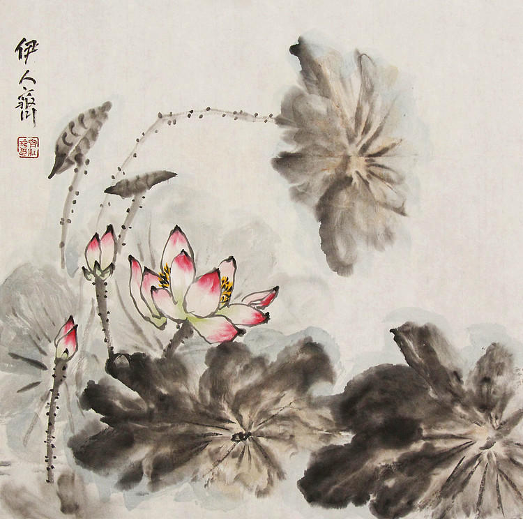 中国翰墨书画院理事 齐红玲 花鸟