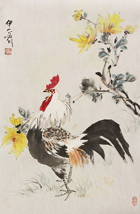 中国翰墨书画院理事 齐红玲 花鸟