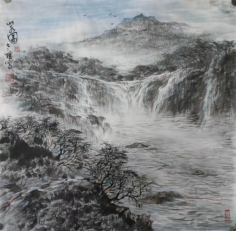 清心斋主 山水图