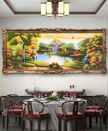 莆田市油画艺术产业协会会员 黄联合 鸿运当头