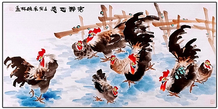 高晓林 （3575）国家一级美术师，江苏省美协会员《吉祥如意》