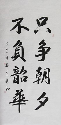 中国书法家协会会员 北京画院特聘书法家 马章乘