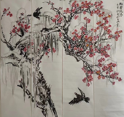 范立志 傲骨迎春