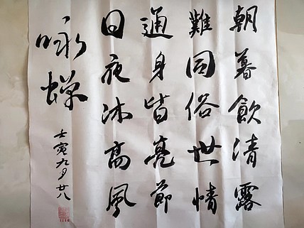 江秋月 咏蝉